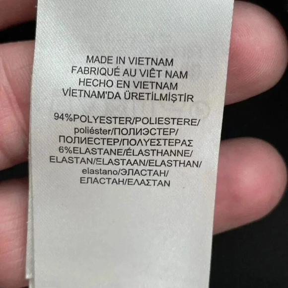 Lauren Ralph Lauren Open Front Top Womens XL Black 1166 - Picture 5 of 8